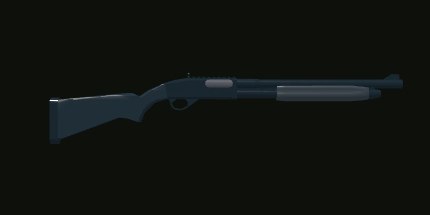 Remington 870 in XSF, a free Roblox FPS framework