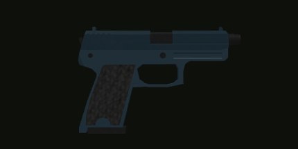 USP in XSF, a free Roblox FPS framework
